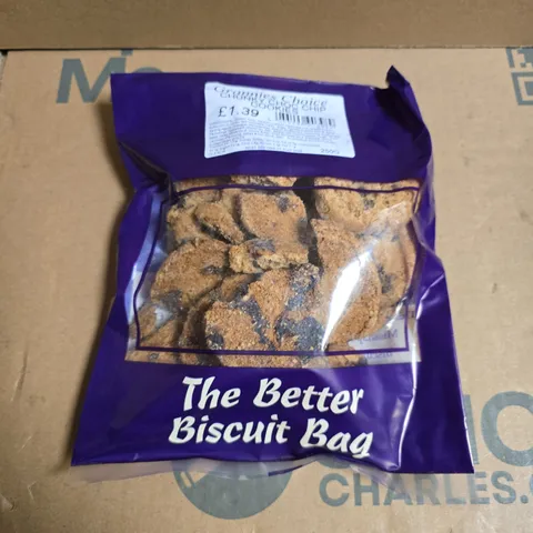 APPROXIMATELY 10 BAGS OF GRANNIES CHOICE CHOC CHIP BROKEN COOKIES 