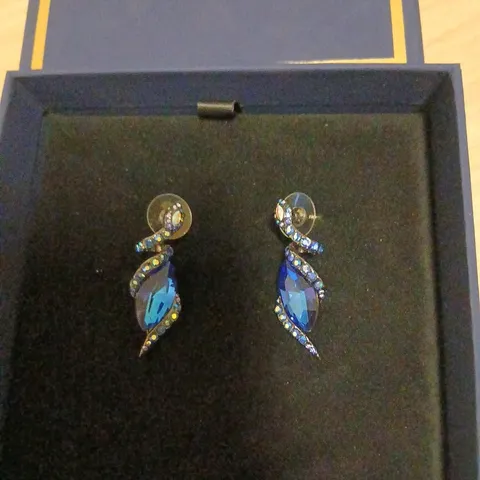 BUTLER & WILSON COILED SERPANT EARRINGS 