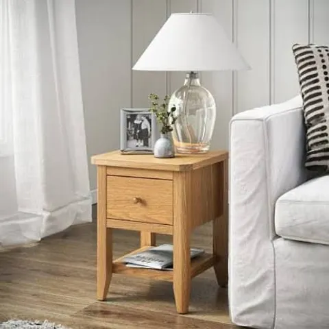 BOXED BROMLEY II LAMP SIDE TABLE (1 BOX)