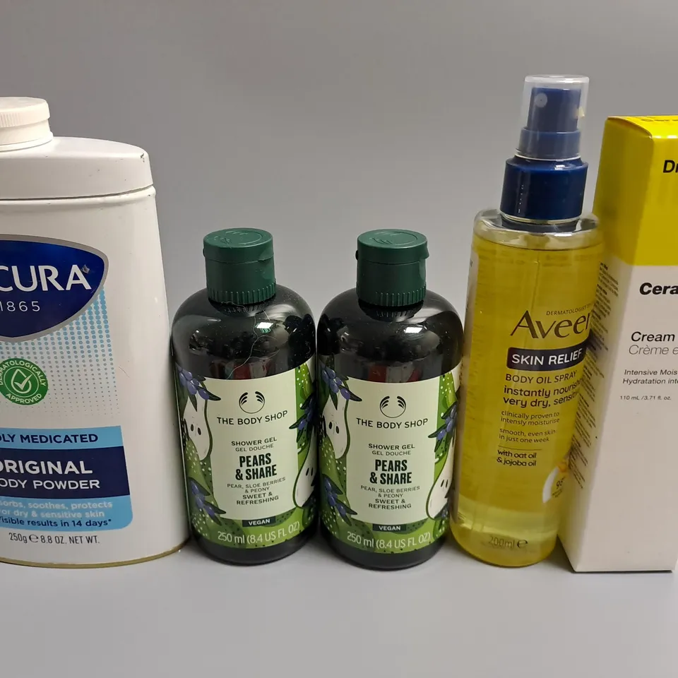 LOT OF ASSORTED HEALTH AND BEAUTY ITEMS TO INCLUDE AVEENO BODY OIL SPRAY, DR JART+ CREAM MIST AND PORE PRIMER