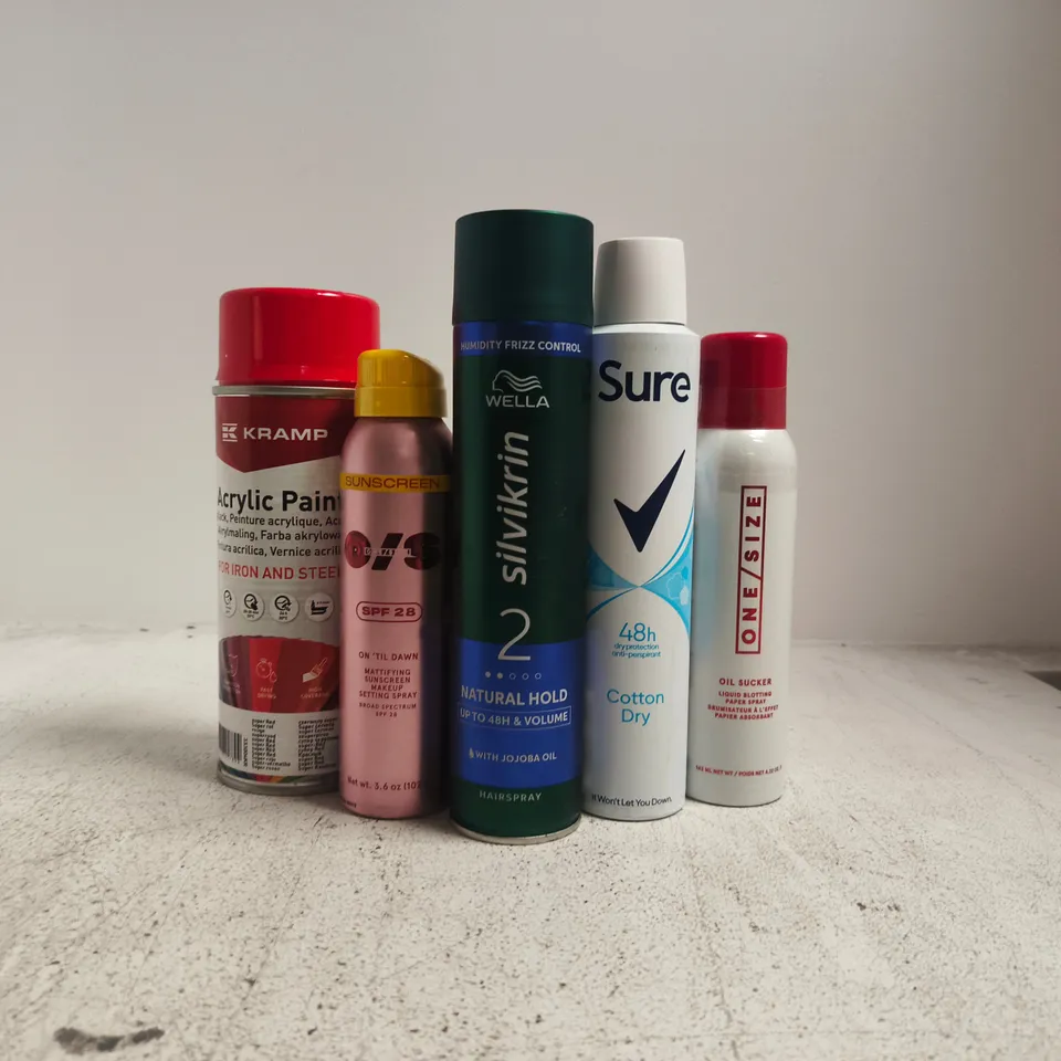 APPROXIMATELY 12 ASSORTED AEROSOL PRODUCTS - COLLECTION ONLY