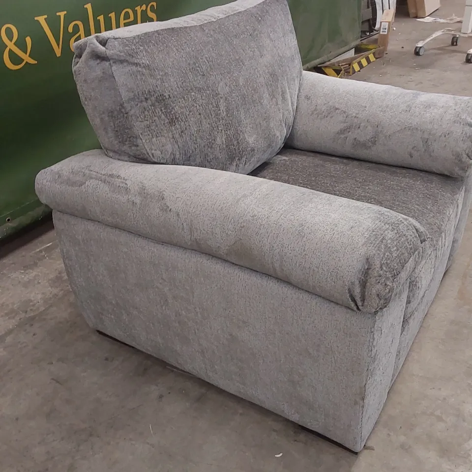 SALERNO FABRIC ARMCHAIR - GREY RRP £449
