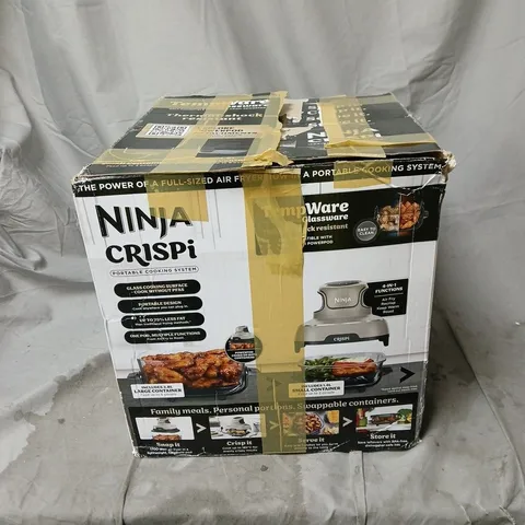 NINJA CRISPI 4-IN-1 PORTABLE GLASS AIR FRYER FN101UK