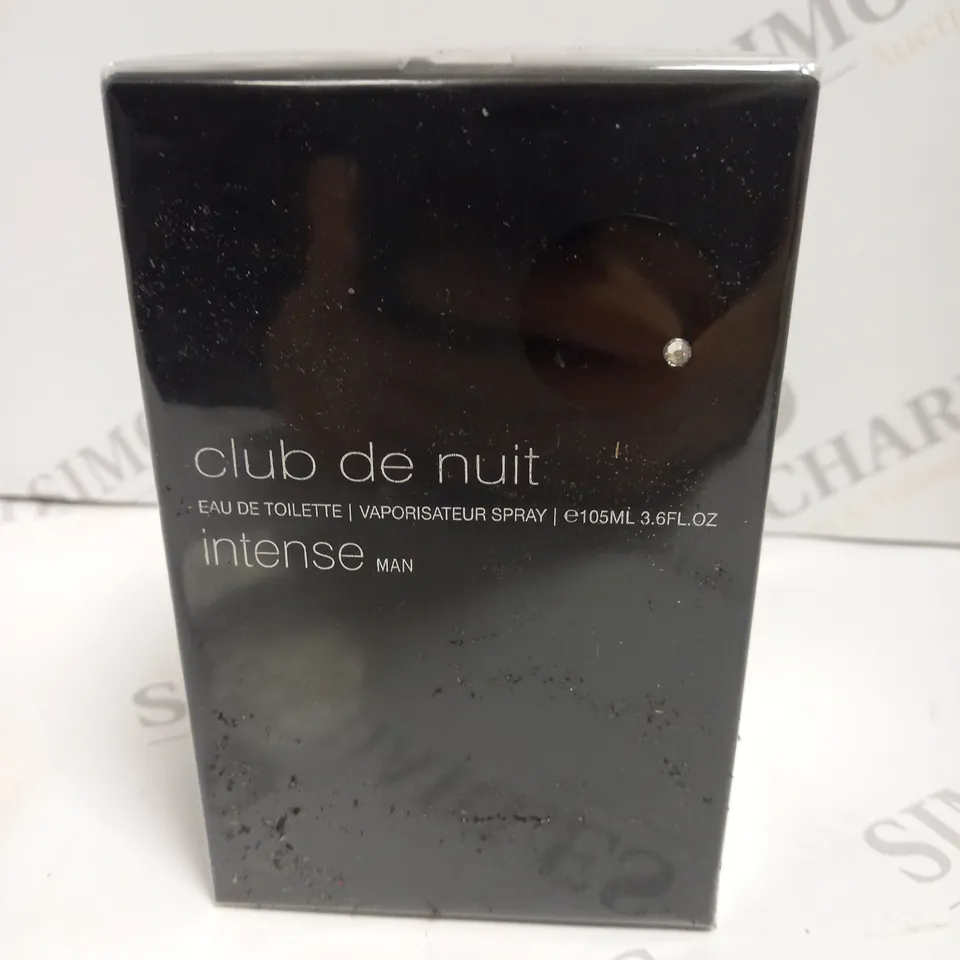 BOXED AND SEALED CLUB DE NUIT EAU DE TOILETTE INTENSE MAN 105ML