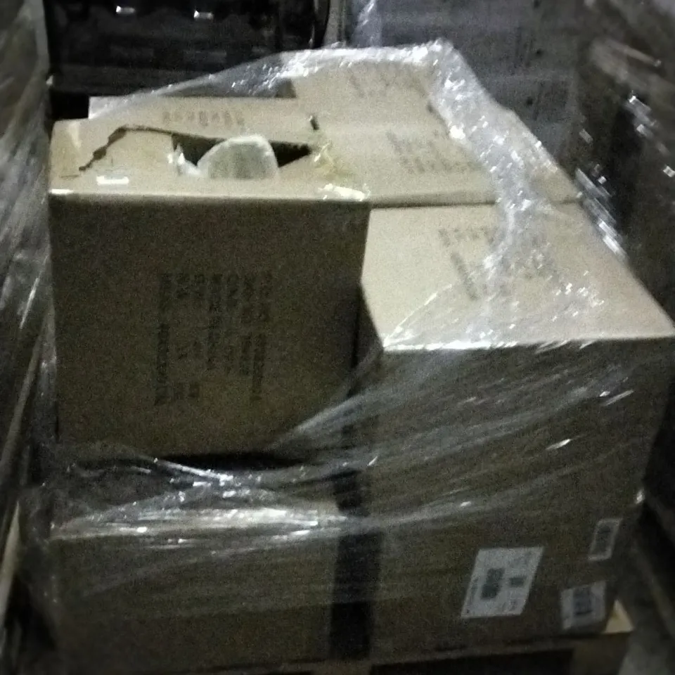 PALLET OF APPROXIMATELY 42 BRAND NEW K BY KELLY HOPPEN MARBLE BEAUTY MIRROR WHITE