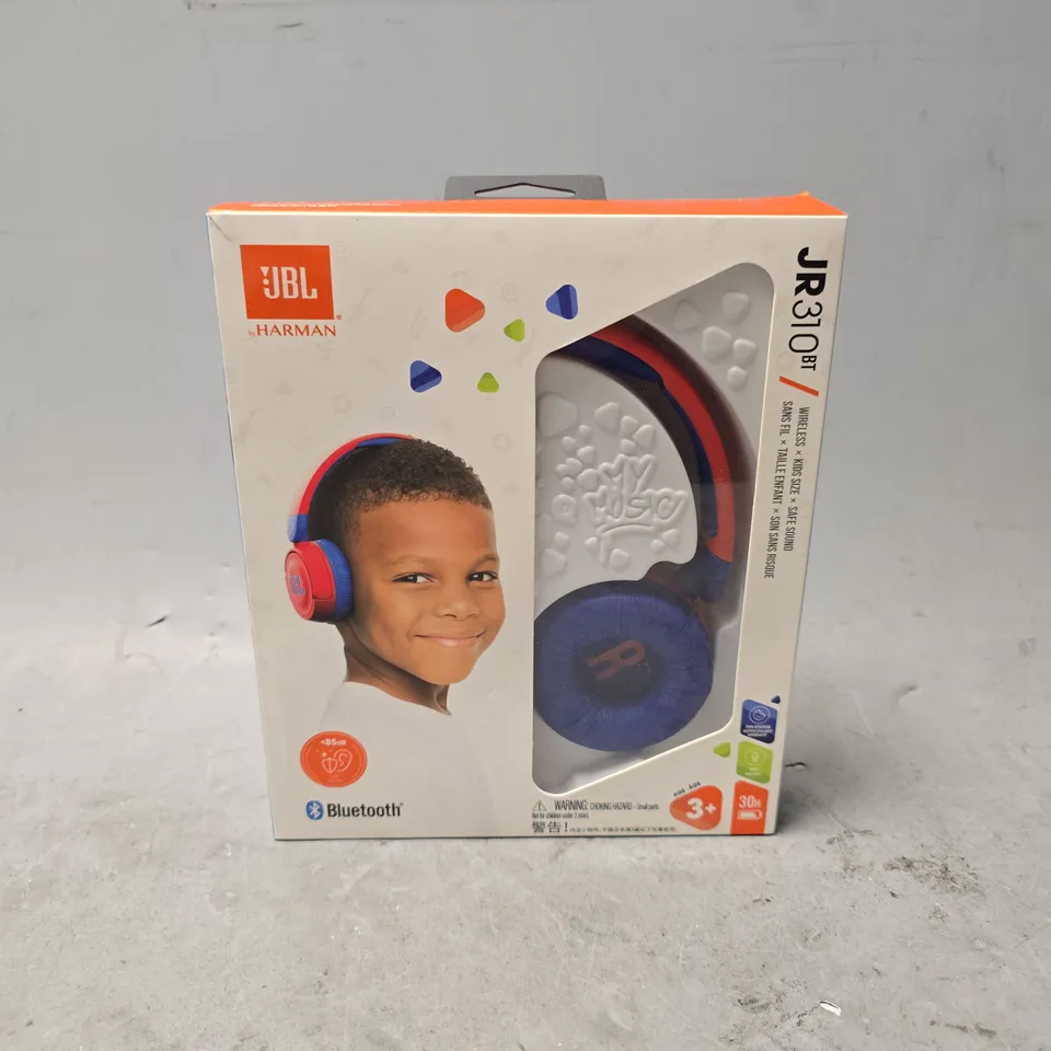 BOXED JBL JR310 BLUETOOTH HEADPHONES 