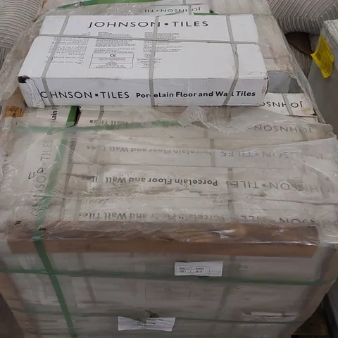 PALLET CONTAINING 32 CARTONS OF JOHNSON MODERN SLATE POLISHED TILES - 8 PER PACK 600X300X9.5MM