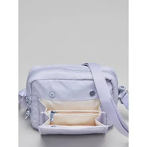 OUTLET KIPLING LATA PREMIUM MEDIUM CROSSBODY BAG IN LILAC