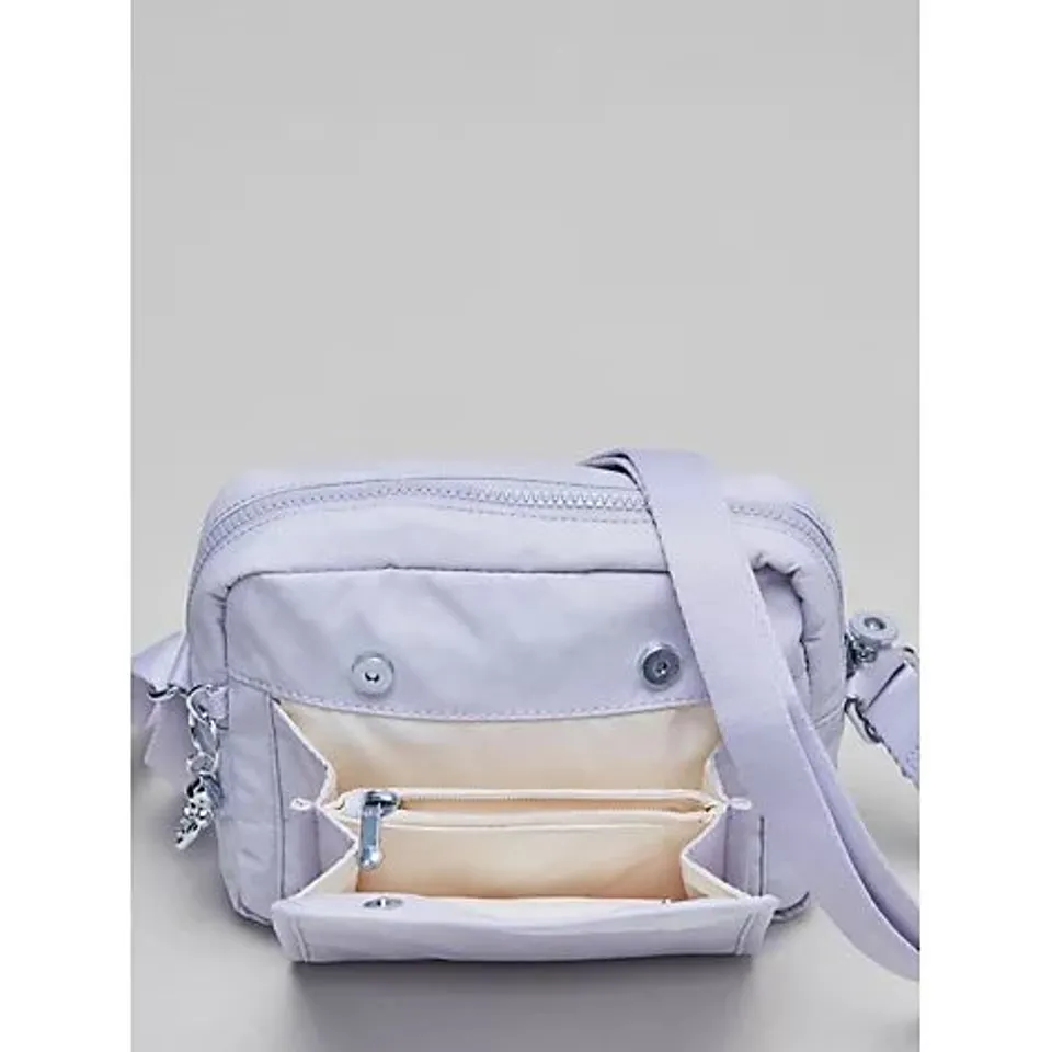OUTLET KIPLING LATA PREMIUM MEDIUM CROSSBODY BAG IN LILAC