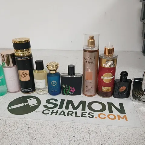 APPROXIMATELY 10 ASSORTED UNBOXED FRAGRANCES