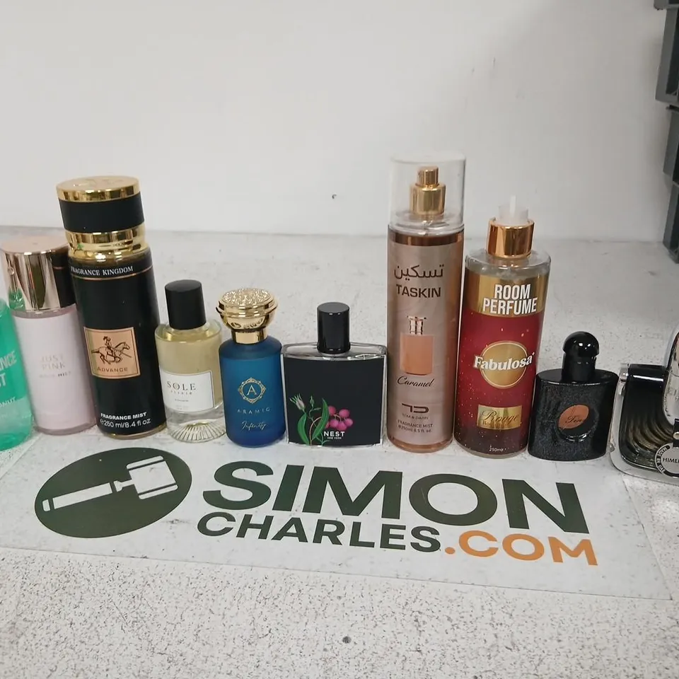 APPROXIMATELY 10 ASSORTED UNBOXED FRAGRANCES