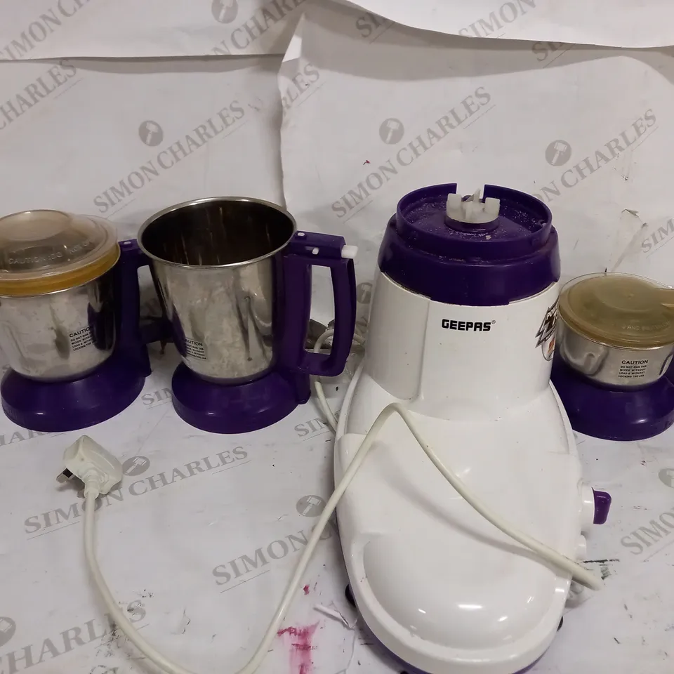GEEPAS 750W MIXER GRINDER