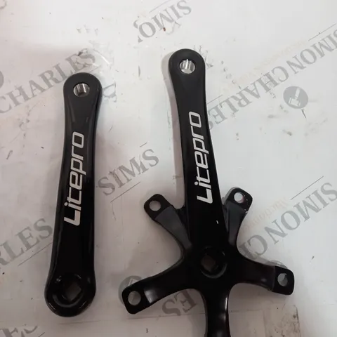 ALUMINIUM ALLOY BIKE CRANKS