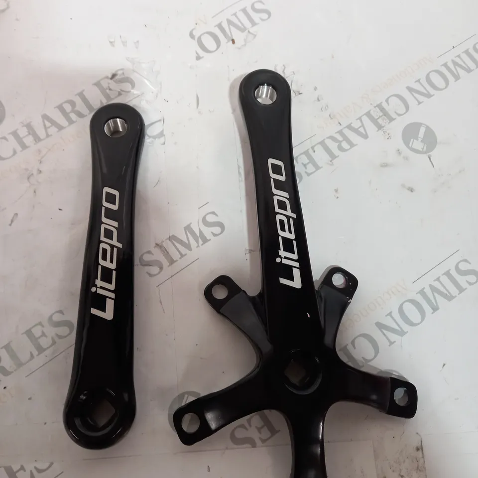 ALUMINIUM ALLOY BIKE CRANKS 
