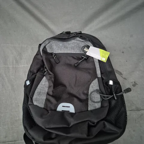 MOUNTAIN WAREHOUSE QUEST LAPTOP BAG 30L BACKPACK – BLACK/GREY