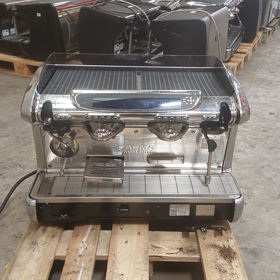 FAEMA EMBLEMA COMMERCIAL 2 GROUP COFFEE MACHINE