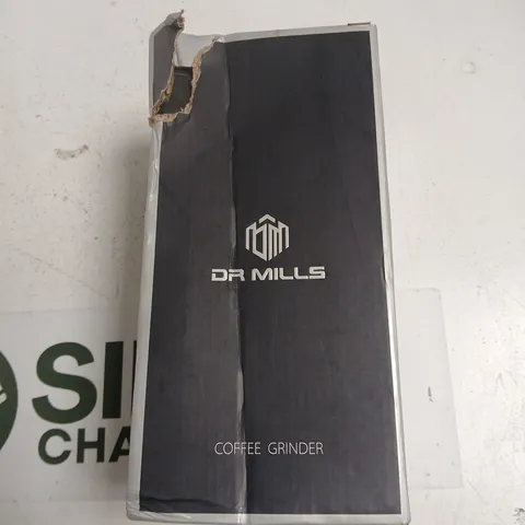 DR MILLS COFFEE GRINDER – BOXED, DAMAGED BOX