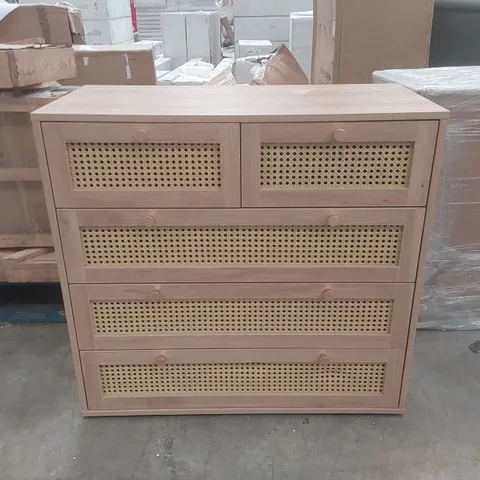 DESIGNER WOODEN 5-DRAWER CABINET