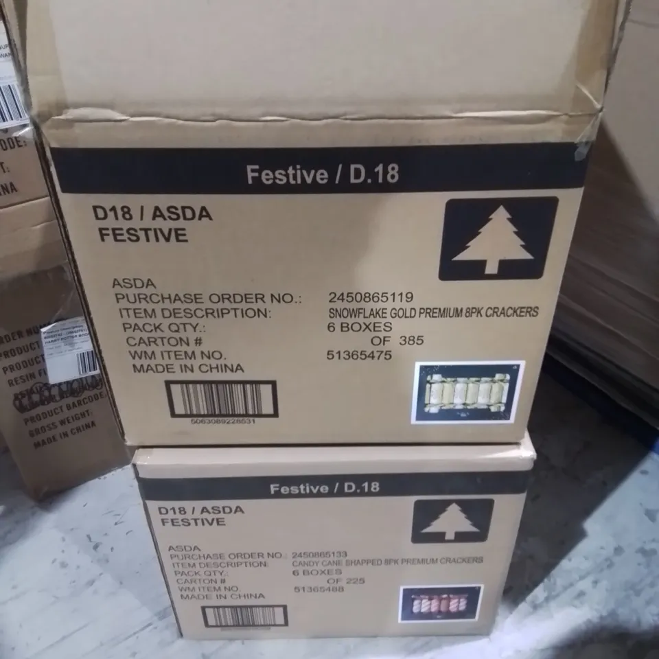 LOT OF 11 BOXES OF BRAND NEW PREMIUM CRACKERS