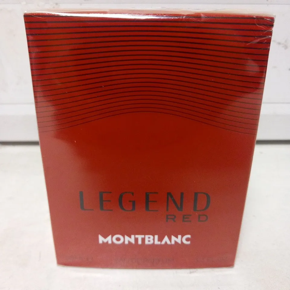 BOXED AND SEALED LEGEND RED MONTBLANC EAU DE PARFUM 100ML
