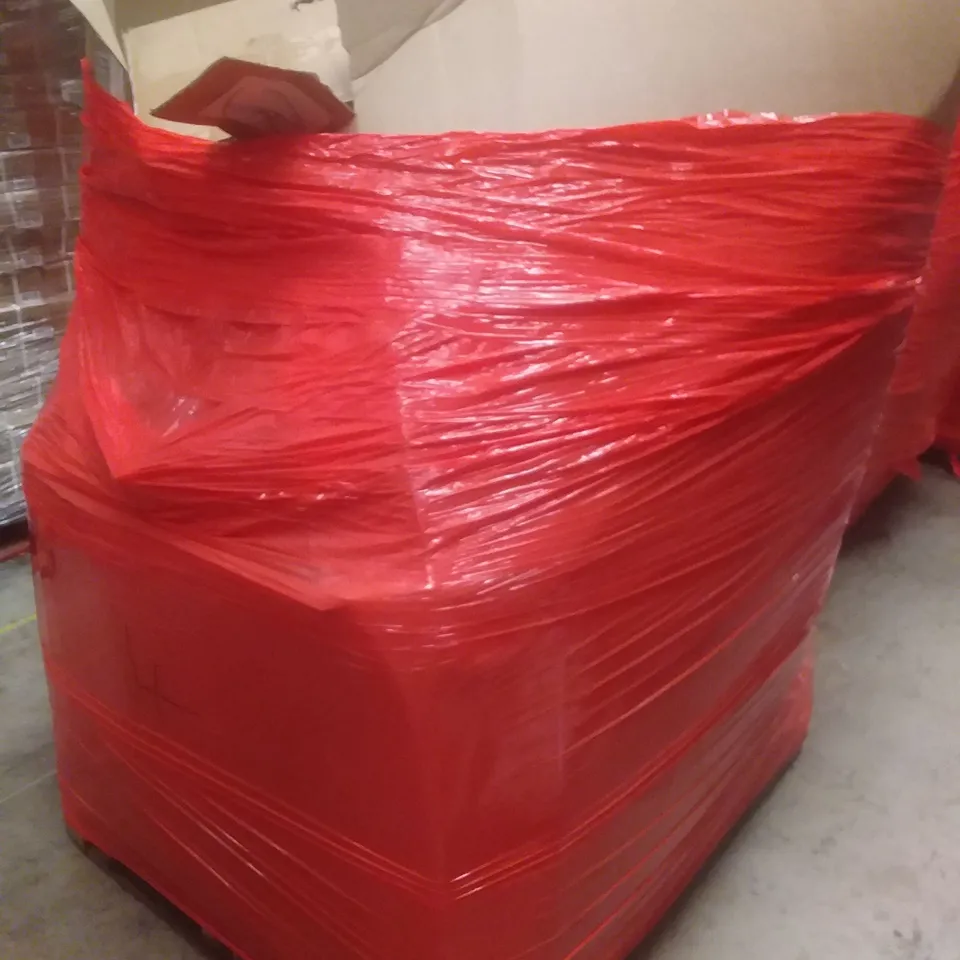 PALLET OF ASSORTED ITEMS INCLUDING HEAT BLANKET, TOILET SEAT, AIR BED, HEIGHT SPEAKER STAND