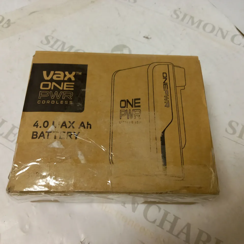 VAX ONEPWR 4.0AH MAX BATTERY