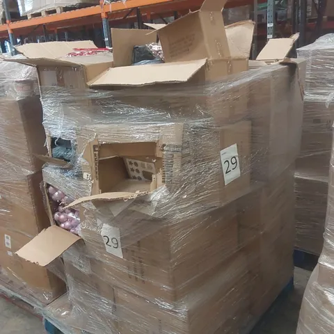 PALLET TO CONTAINING A VERY LARGE QUANTITY OF ASSORTED ITEMS INCLUDING: TURKEY SHOOTER GAMES, GIFT WRAP SETS, BAUBLES, LUXURY GIFT BOW SETS ECT