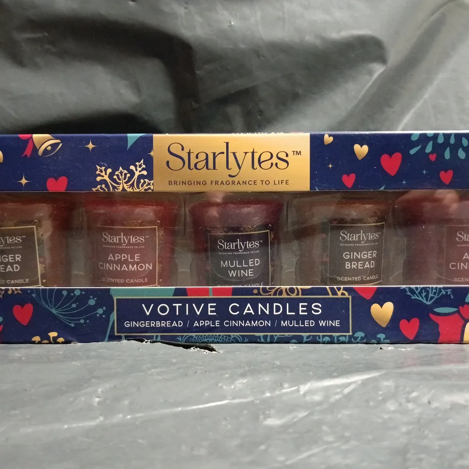 STARLYTES VOTIVE SCENTED CANDLE SET