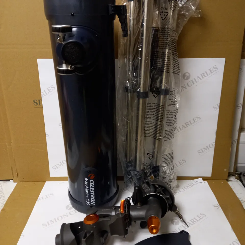 CELESTRON 31051 ASTROMASTER 130EQ-MD MOTOR DRIVE REFLECTOR TELESCOPE