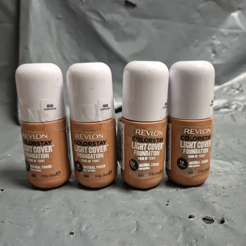 LOT OF APPROXIMATELY 70 REVLON COLOURSTAY LIGHT COVER 30ML FOUNDATIONS - 510 CAPPUCCINO