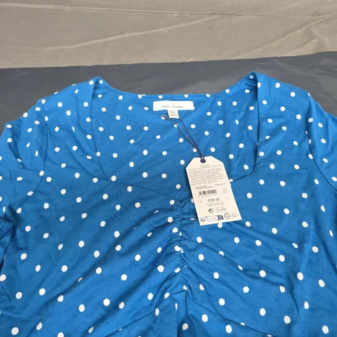 SEA SALT CORNWALL SECRET COVE DRESS IN LITTLE SPONGE SPOT SAILBOATS SIZE UK 20