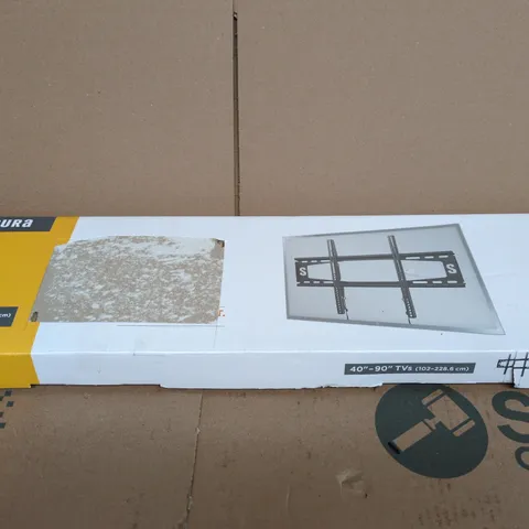 SECURA LOW-PROFILE TV WALL MOUNT BRACKET FOR 40-90 INCH TVS