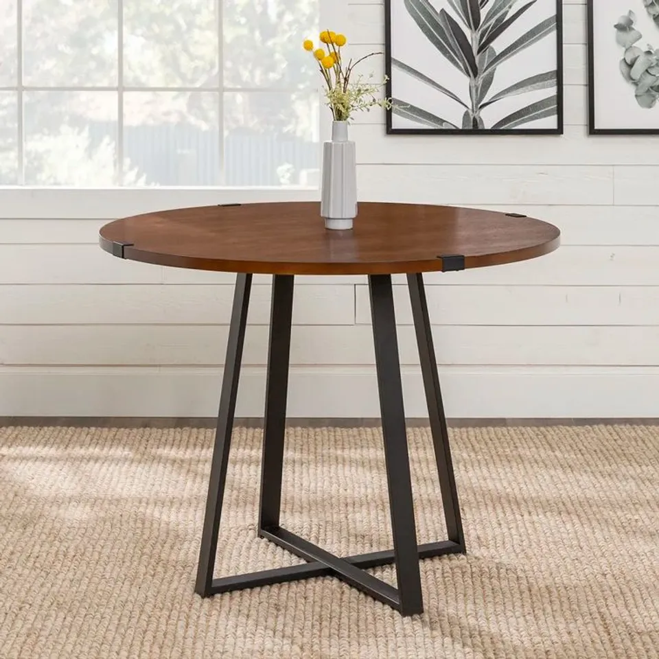 AGNES DINING TABLE COLOUR TABLE TOP DARK WALN