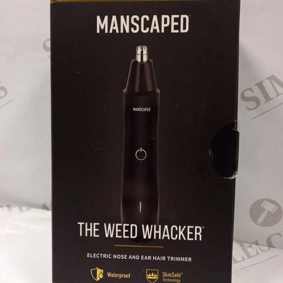 MANSCAPED THE WEED WHACKER ELECTRIC NOSE AND EAR HAIR TRIMMER