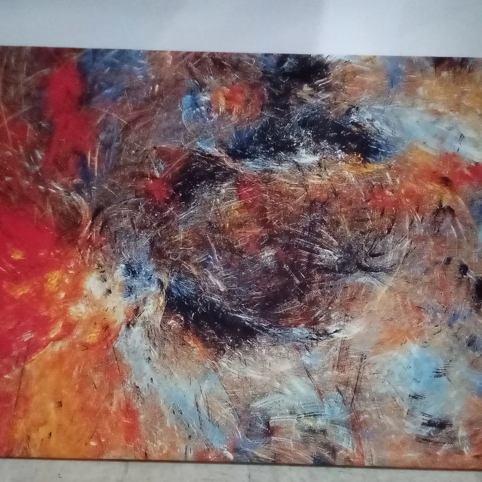 ICE AND FIRE - WRAPPED CANVAS PAINTING 
