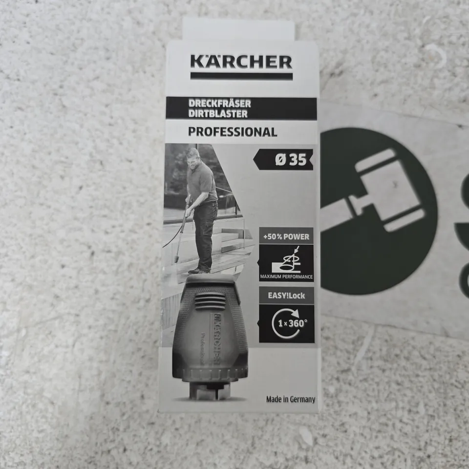KÄRCHER DRECKFRÄSER DIRTBLASTER PROFESSIONAL Ø35 – PRESSURE WASHER NOZZLE (BOXED)