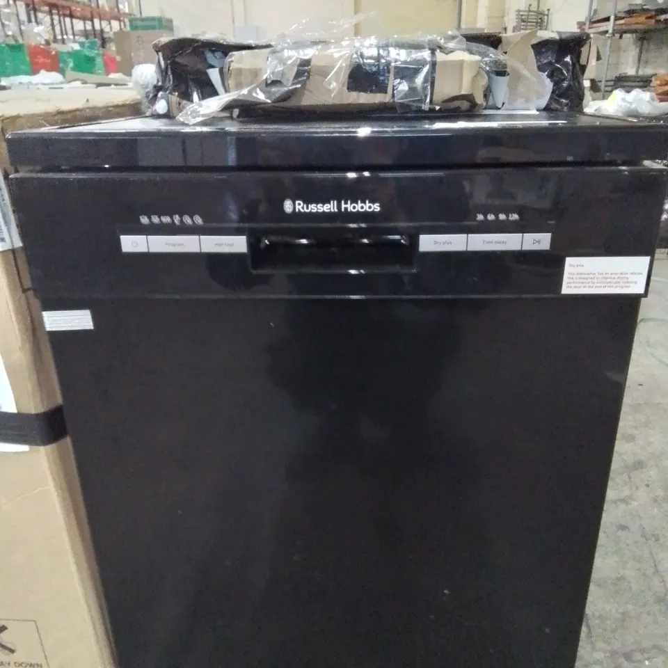 RUSSELL HOBBS RHDW3B-M/01 60CM WIDE BLACK DISHWASHER - BLACK