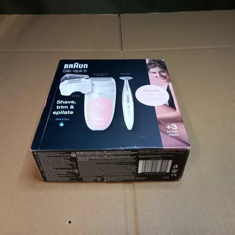 BOXED/SEALED BRAUN SILK EPIL 5 SHAVER/TRIMMER