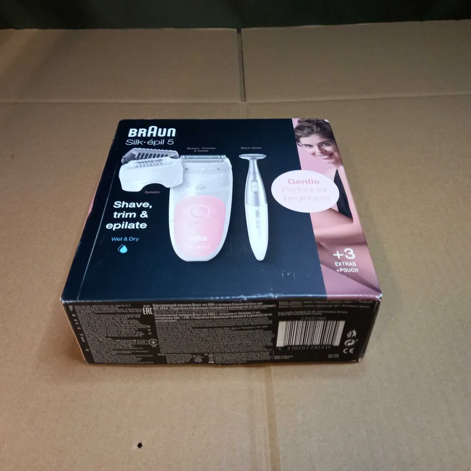 BOXED/SEALED BRAUN SILK EPIL 5 SHAVER/TRIMMER