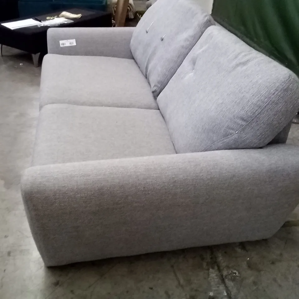 QUALITY DESIGNER CLIO (STOCK) 2 SEATER SOFA ALAMO ASH