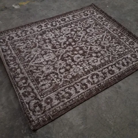 PACO HOME ILLUSION 322 RUG IN BROWN - 120×160CM