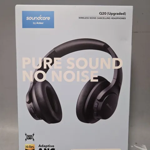 SEALED SOUNDCORE BY ANKER Q20 UPGRADED WIRELESS NOISE CANCELLING HEADPHONES