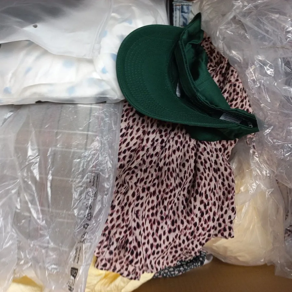 APPROXIMATELY 20 ASSORTED CLOTHING AND FASHION PRODUCTS IN VARIOUS STYLES AND SIZES - COLLECTION ONLY