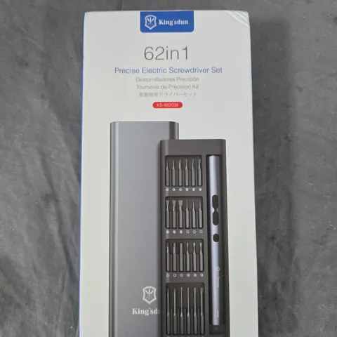 KING'SDUN 62-IN-1 PRECISION ELECTRIC SCREWDRIVER SET