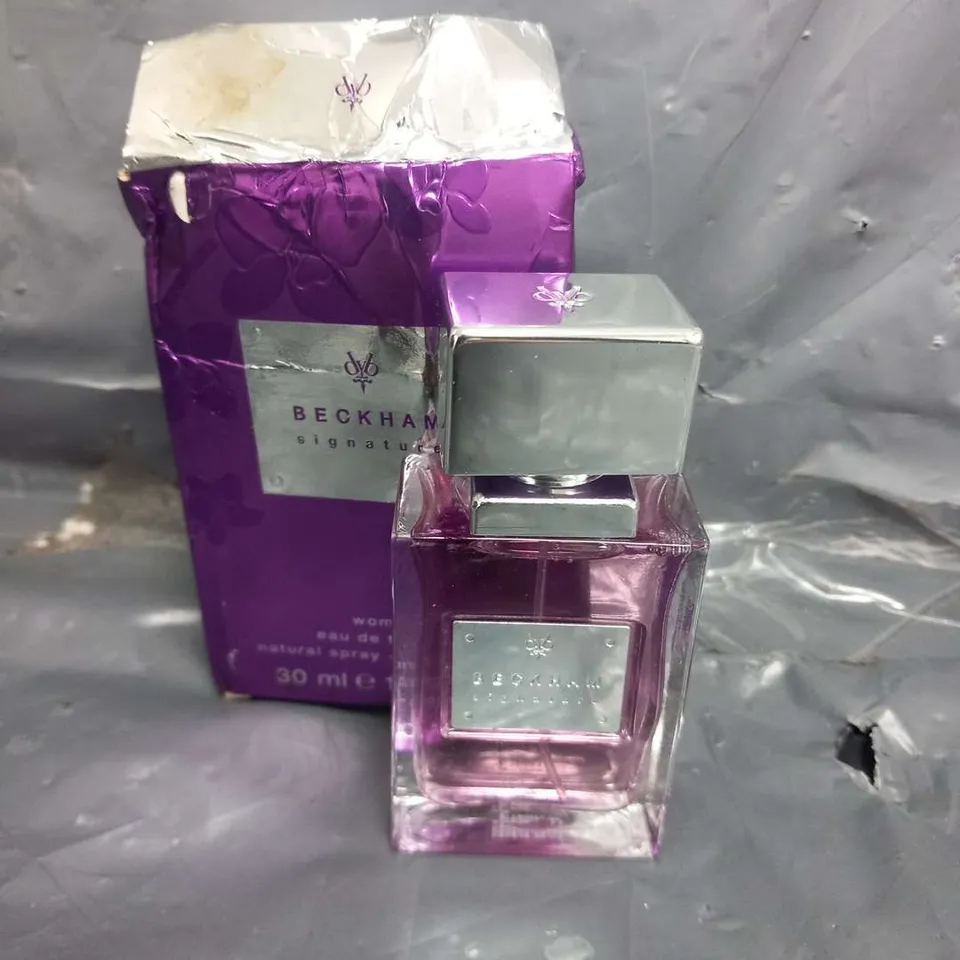 BOXED BECKHAM SIGNATURE WOMAN EAU DE TOILETTE 30ML