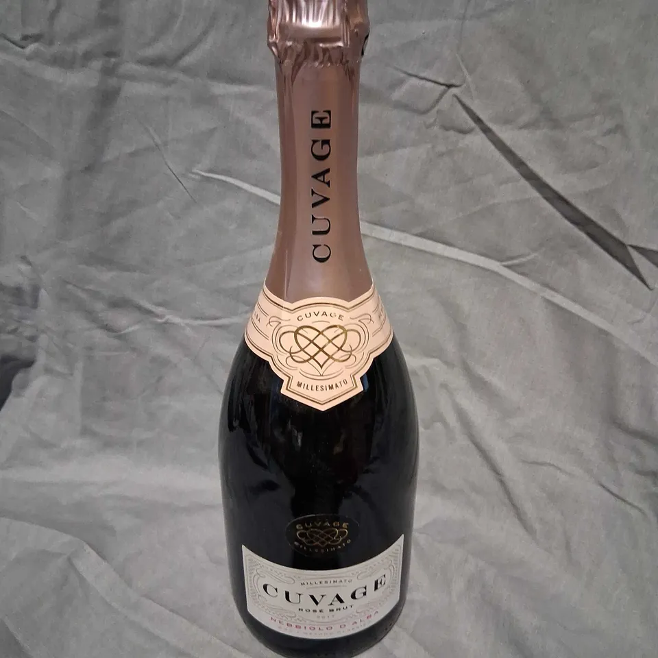 CUVAGE ROSÉ BRUT NEBBIOLO D'ALBA 2017 – MILLESIMATO