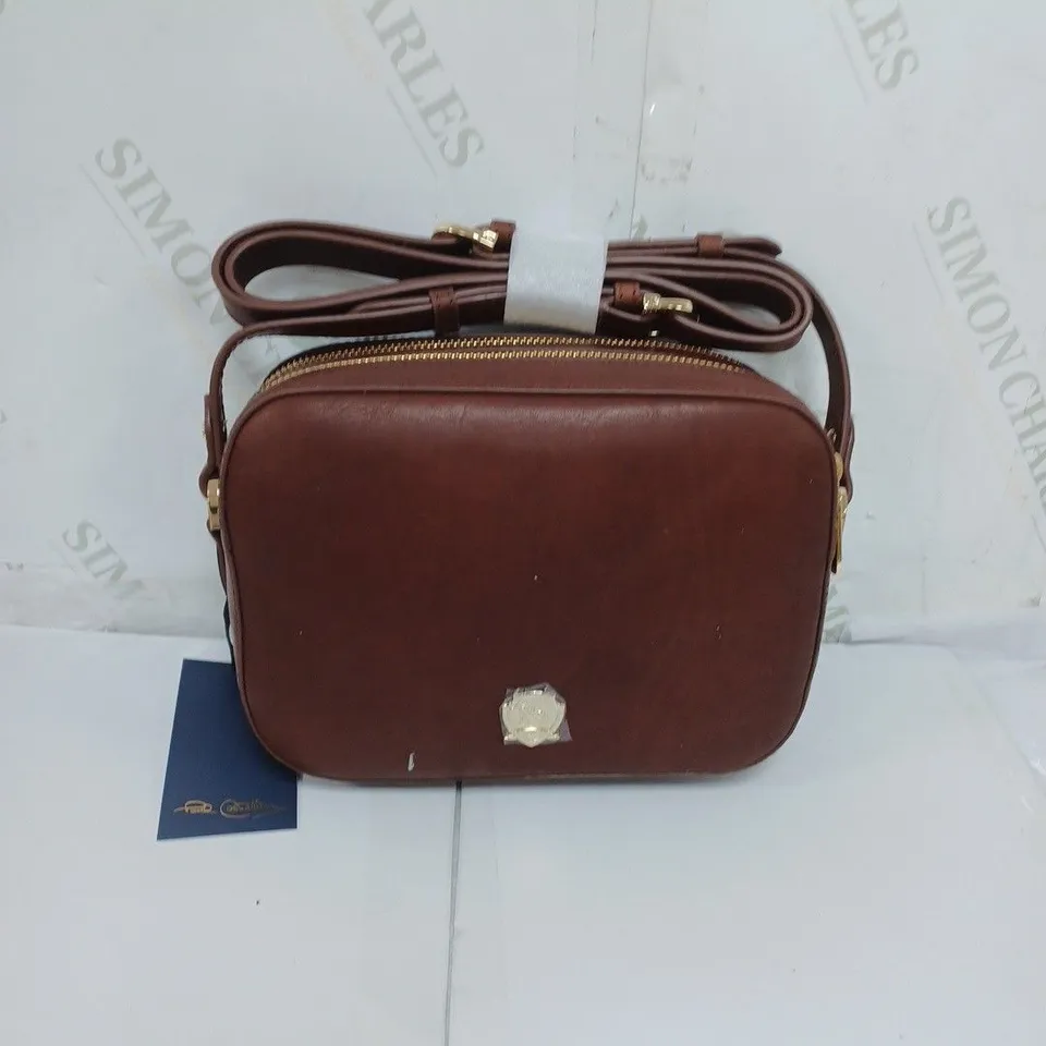 PAUL COSTELLOE DRESSAGE LADIES BROWN HANDBAG