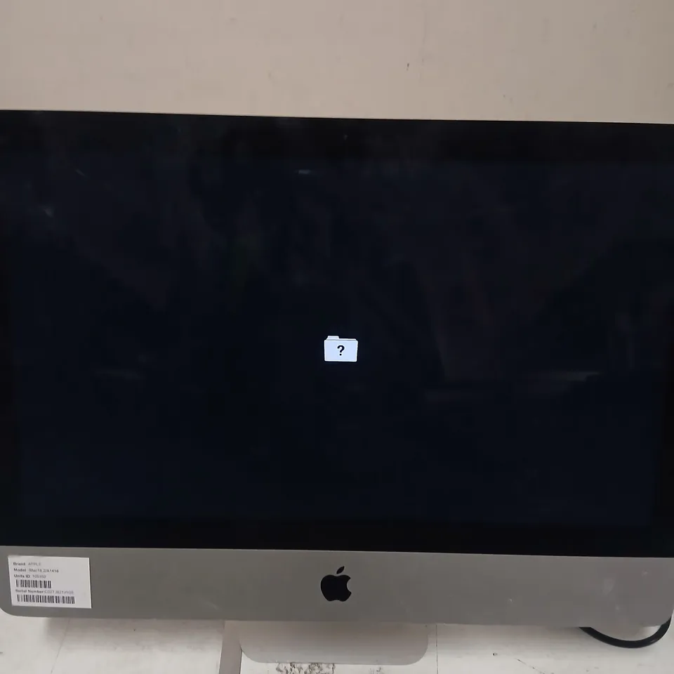 APPLE IMAC 27-INCH ALL-IN-ONE (IMAC18,2/A1418) – UNIT ID 105350- DAMAGED SCREEN