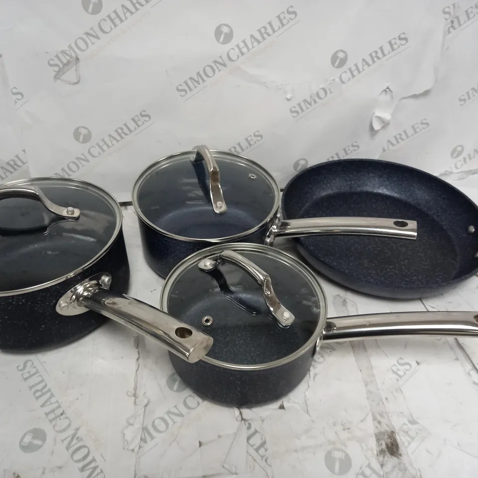 TOWER 5 PIECE PROFESSIONAL NON-STICK SAUCEPAN SET