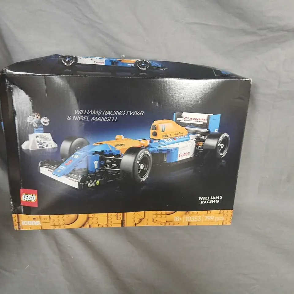 LEGO WILLIAMS RACING FW14B & NIGEL MANSELL – BOXED SET